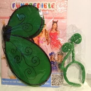 Holloween bug wings set